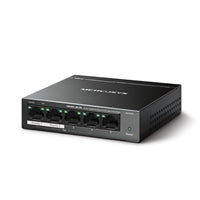 Mercusys MS105GP 5-Port Gigabit PoE+ Switch - 65W Desktop Metal Mercusys MS105GP 5-Port Gigabit PoE+ Switch - 65W Desktop Metal